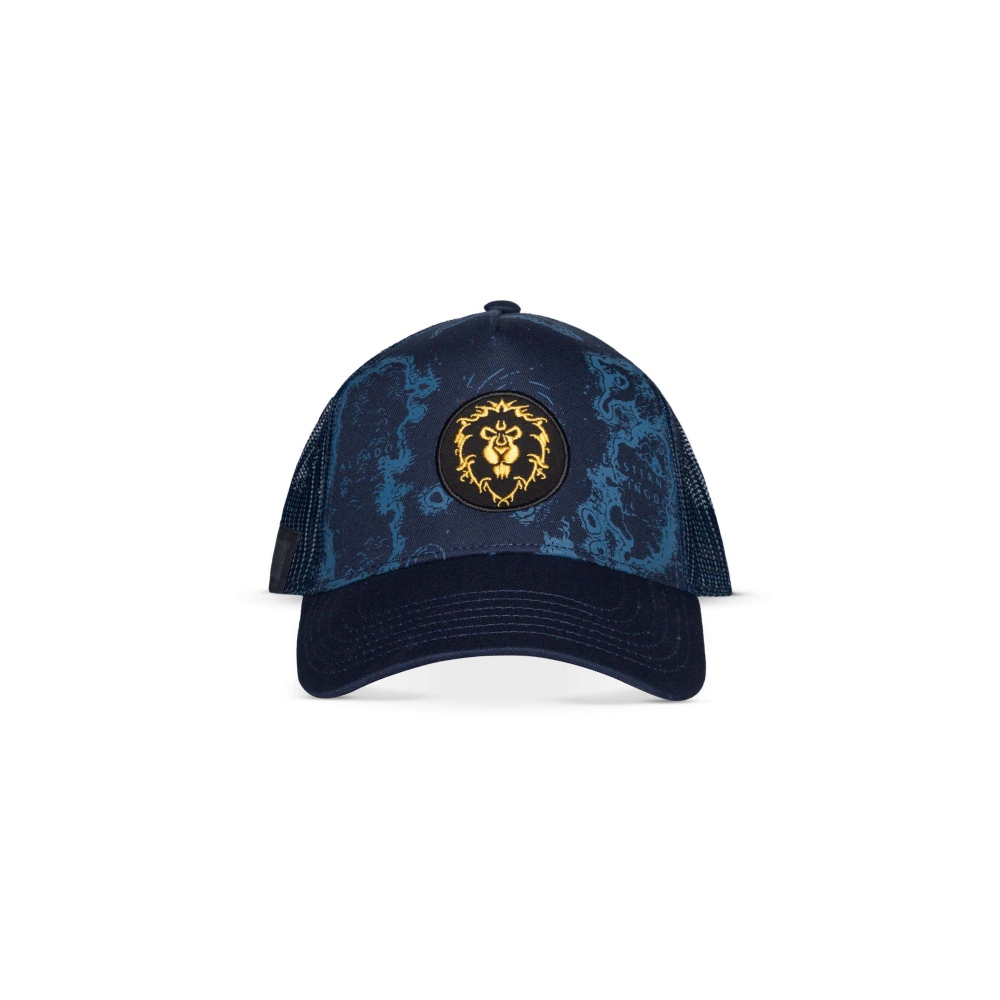 World Of Warcraft - Logo Trucker pet - Donkerblauw